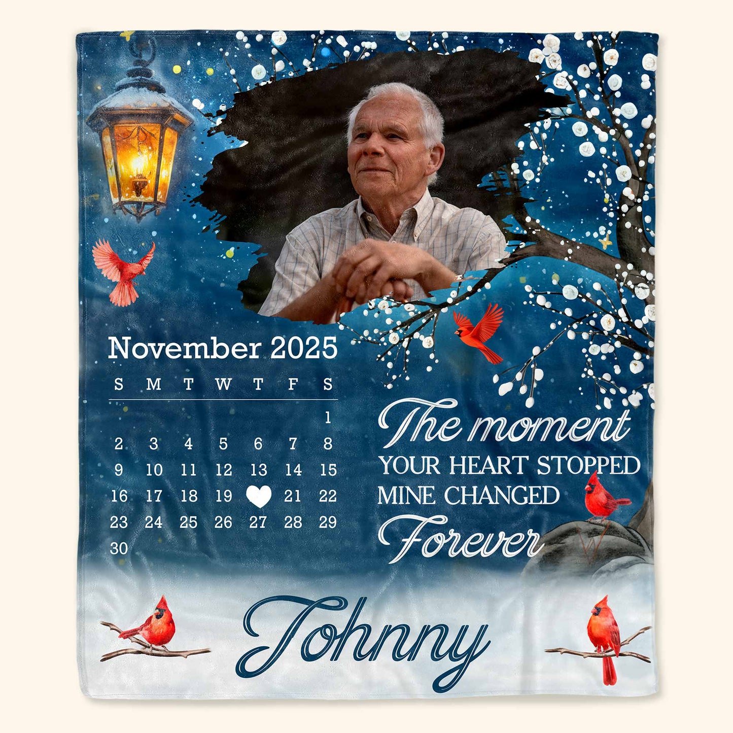 The Moment Your Heart Stopped, Birds and Lantern Design