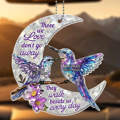 Those We Love Don’t Go Away, Hummingbird And Moon Design