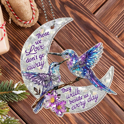 Those We Love Don’t Go Away, Hummingbird And Moon Design