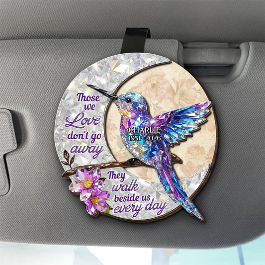 Those We Love Don't Go Away, Hummingbird And Flowers