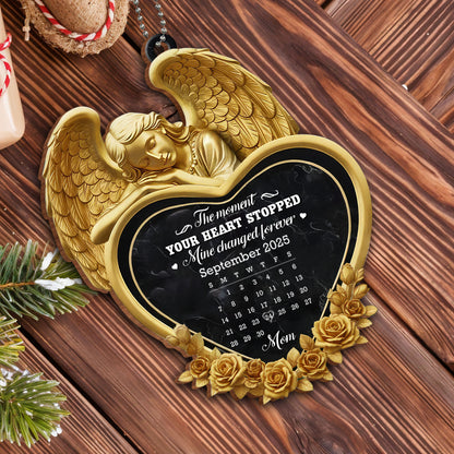 The Moment Your Heart Stopped, Angel And Roses Design