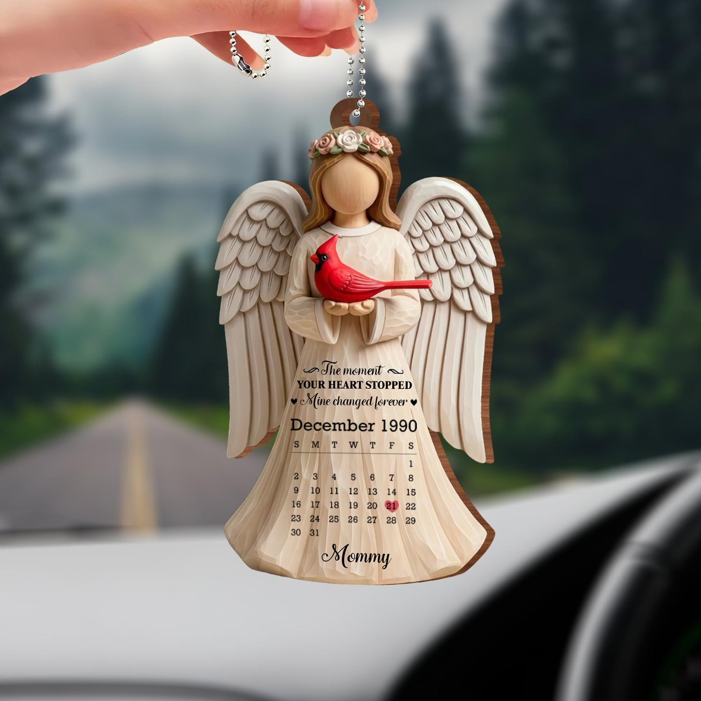 The Moment Your Heart Stopped, Angel And Cardinal Design