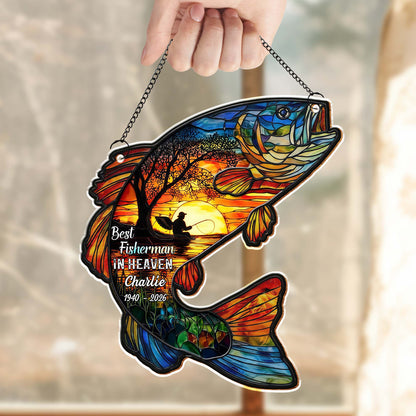 Best Fisherman In Heaven, Fisherman Fish Design
