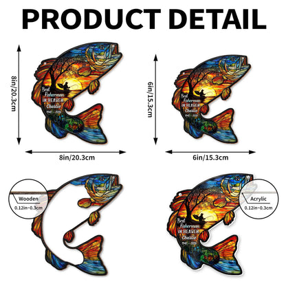 Best Fisherman In Heaven, Fisherman Fish Design