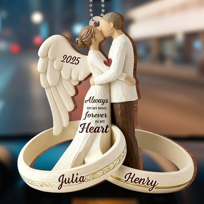 Always On My Mind Forever In My Heart, Couple With Angel Wings