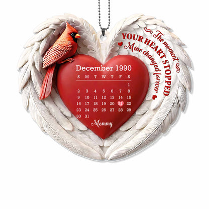 The Moment Your Heart Stopped, Cardinal And Heart Design