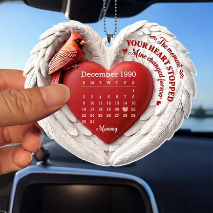 The Moment Your Heart Stopped, Cardinal And Heart Design