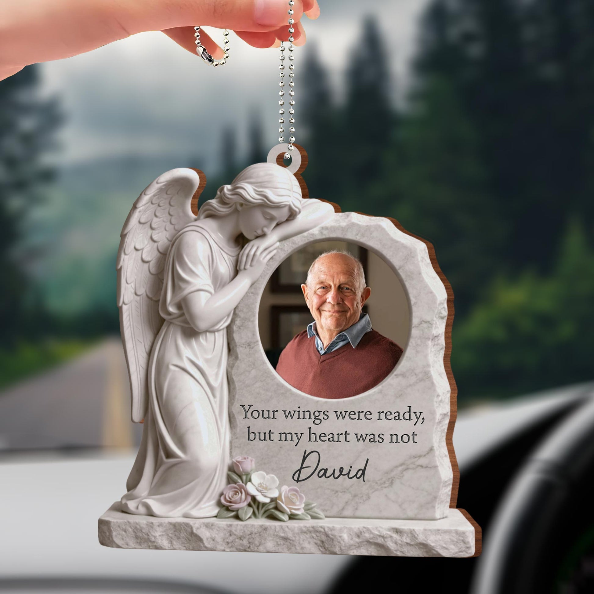 Your Wings Were Ready But My Heart Was Not, Angel and Roses