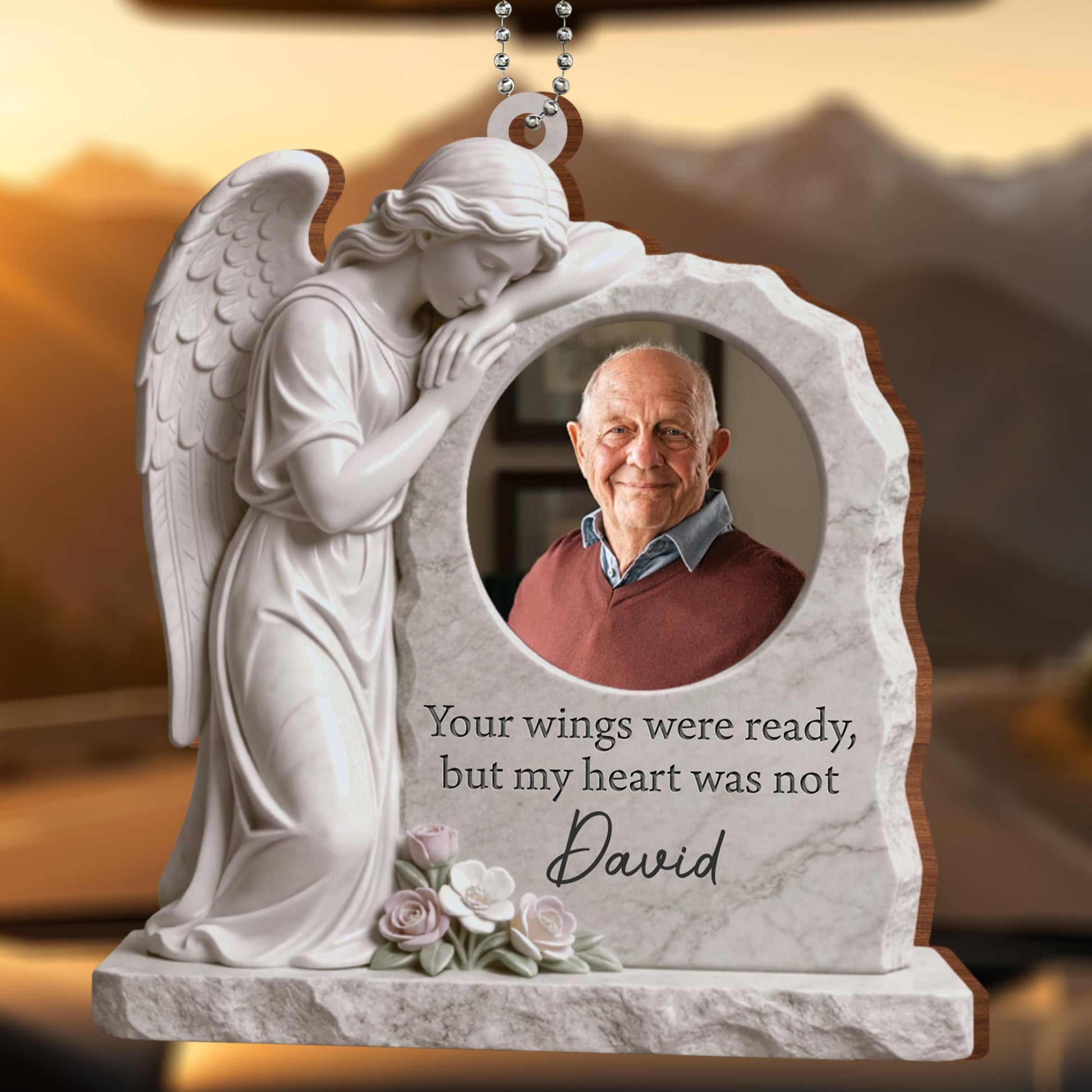 Your Wings Were Ready But My Heart Was Not, Angel and Roses