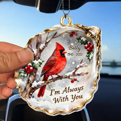 I'm Always With You, Cardinal and Berries Ornament