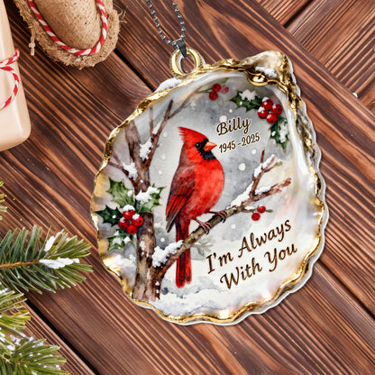 I'm Always With You, Cardinal and Berries Ornament