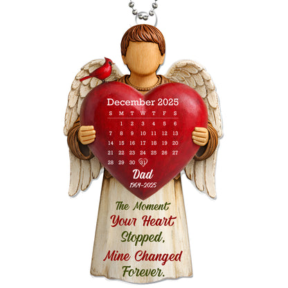 The Moment Your Heart Stopped, Angel Holding Heart