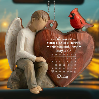 The Moment Your Heart Stopped, Angel And Bird Heart Design