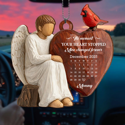 The Moment Your Heart Stopped, Angel And Heart Design