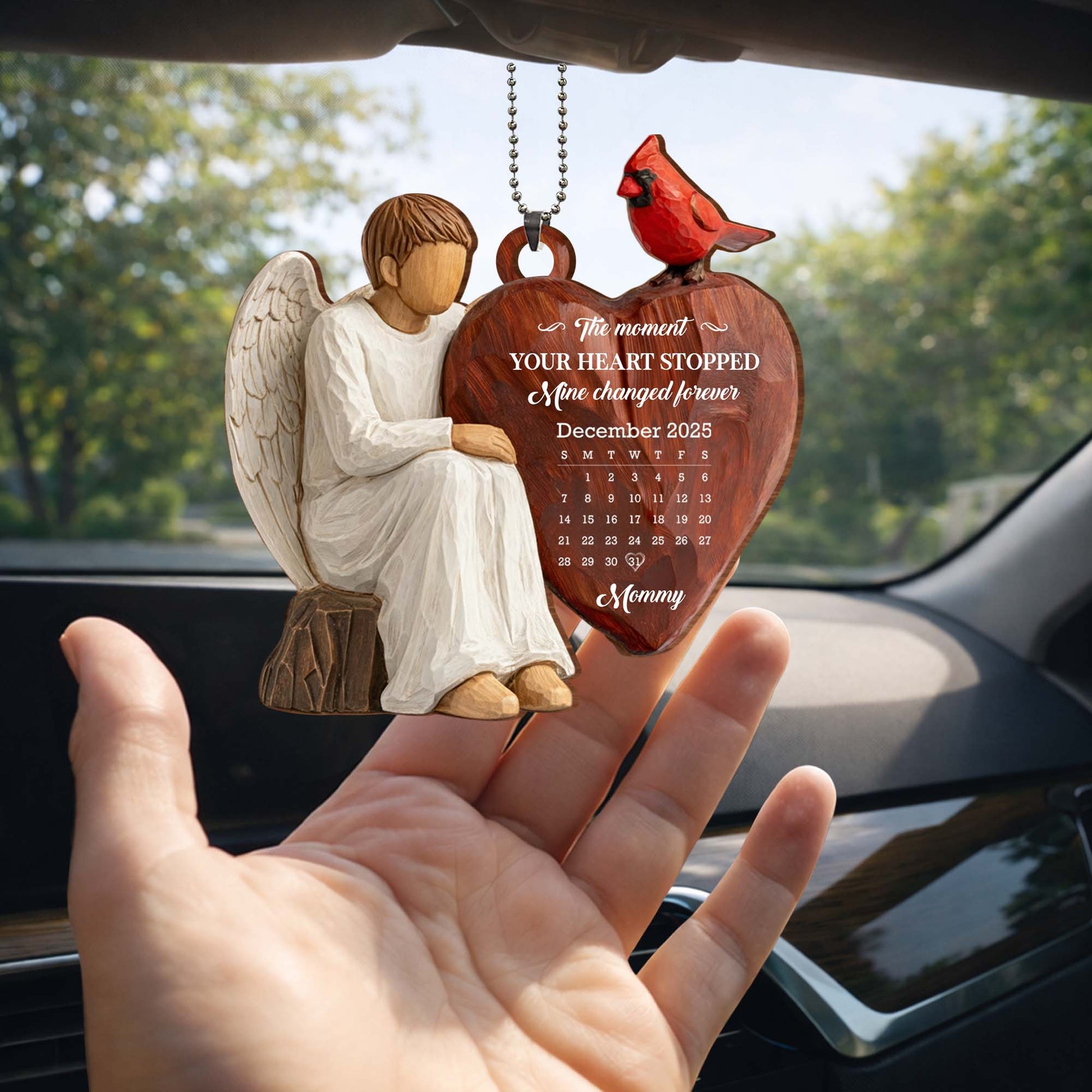 The Moment Your Heart Stopped, Angel And Heart Design