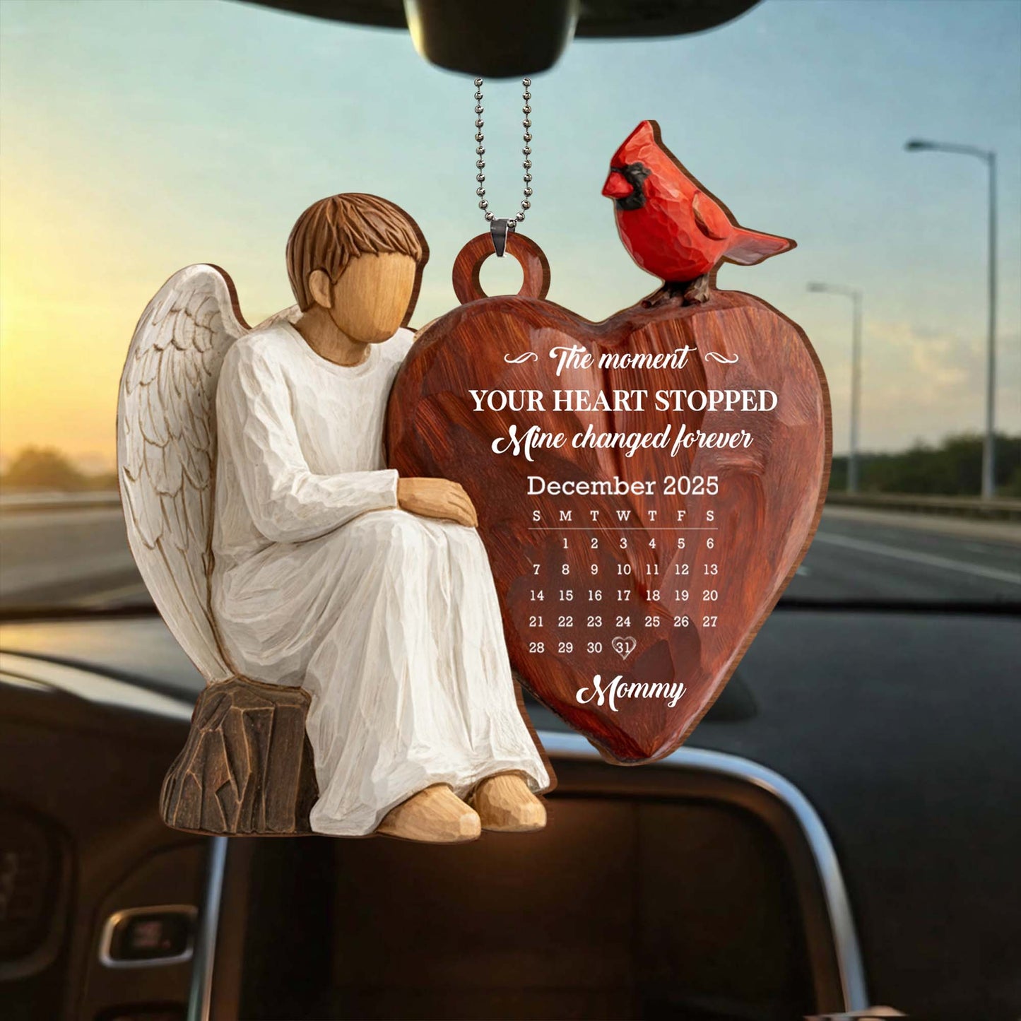 The Moment Your Heart Stopped, Angel And Heart Design