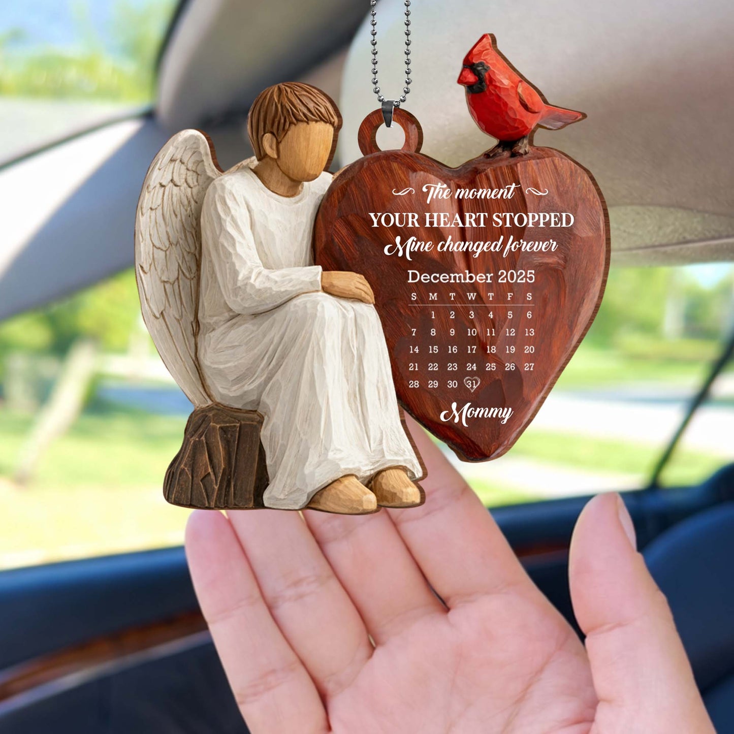 The Moment Your Heart Stopped, Angel And Heart Design