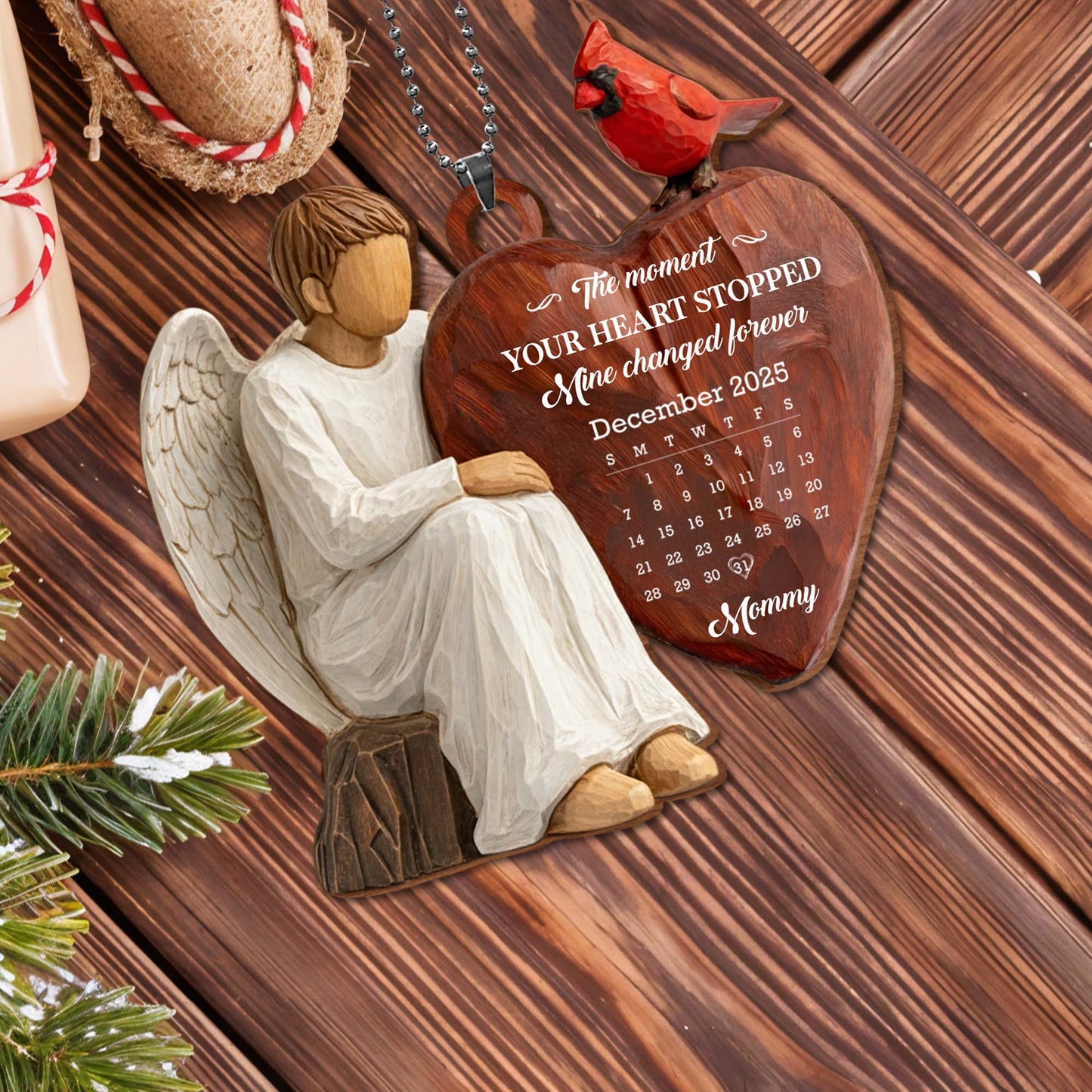 The Moment Your Heart Stopped, Angel And Heart Design