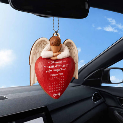 The Moment Your Heart Stopped, Angel Heart Ornament