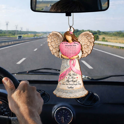 My Hero Is Now My Angel Memorial Ornament