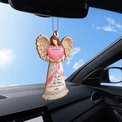 My Hero Is Now My Angel Memorial Ornament