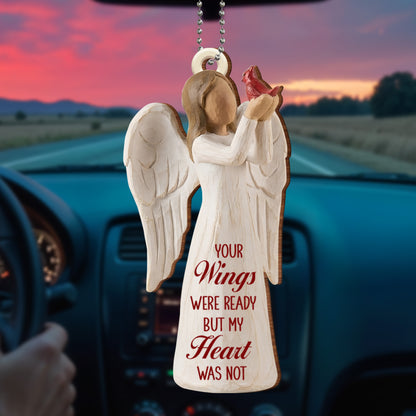 Your Wings Were Ready, Angel Heart Ornament