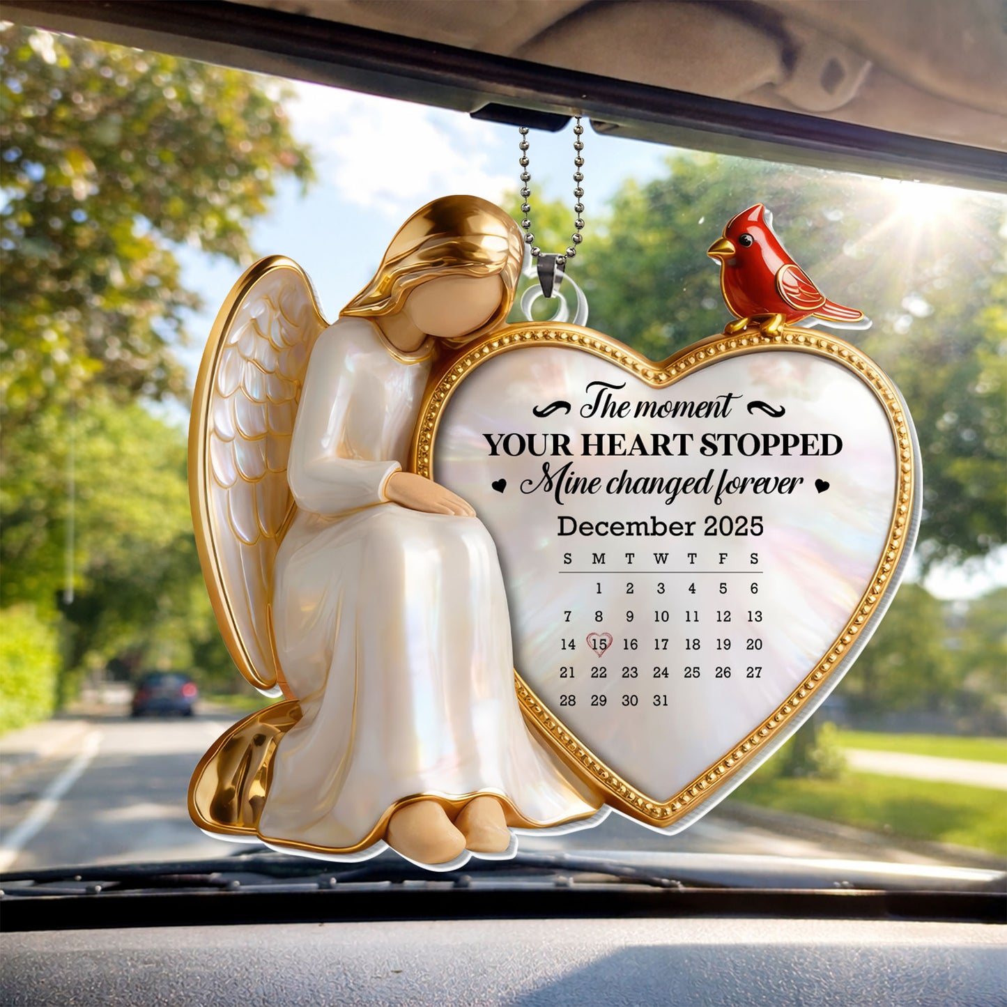 The Moment Your Heart Stopped, Angel And Heart Design