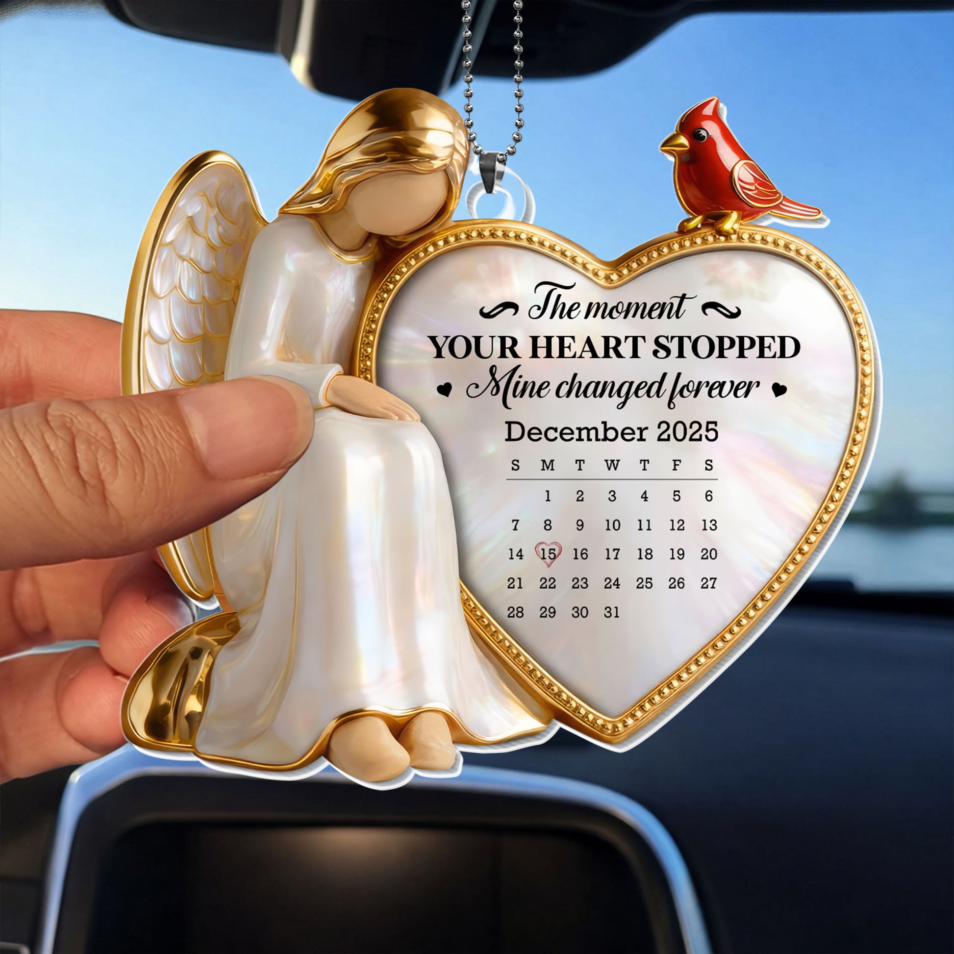 The Moment Your Heart Stopped, Angel And Heart Design