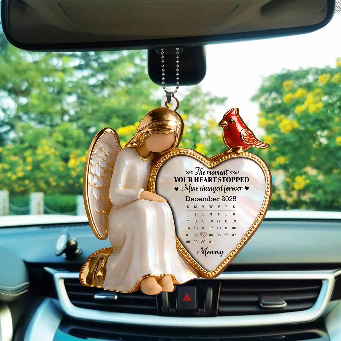 The Moment Your Heart Stopped, Angel And Cardinal Heart Tribute