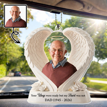 Your Wings Were Ready But My Heart Was Not Dad Angel Wings