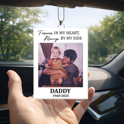 Forever In My Heart Always By My Side Photo Ornament