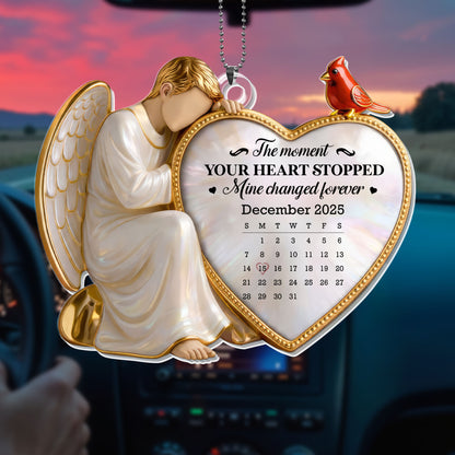 The Moment Your Heart Stopped, Angel And Heart Ornament