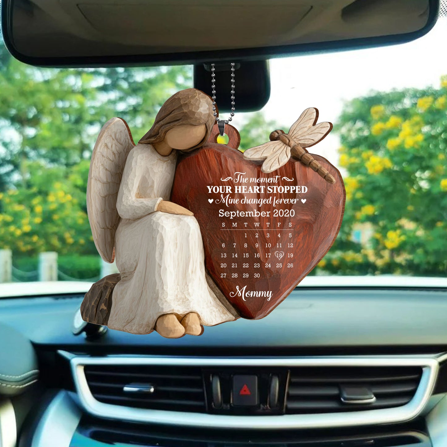 The Moment Our Heart Stopped Heart Calendar Angel Cardinal