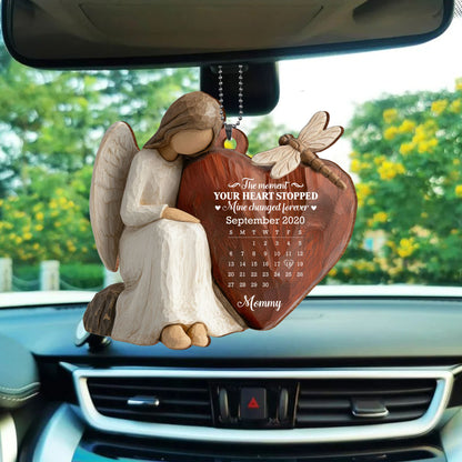 The Moment Our Heart Stopped Heart Calendar Angel Cardinal