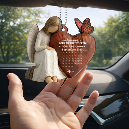 The Moment Our Heart Stopped Heart Calendar Angel Cardinal