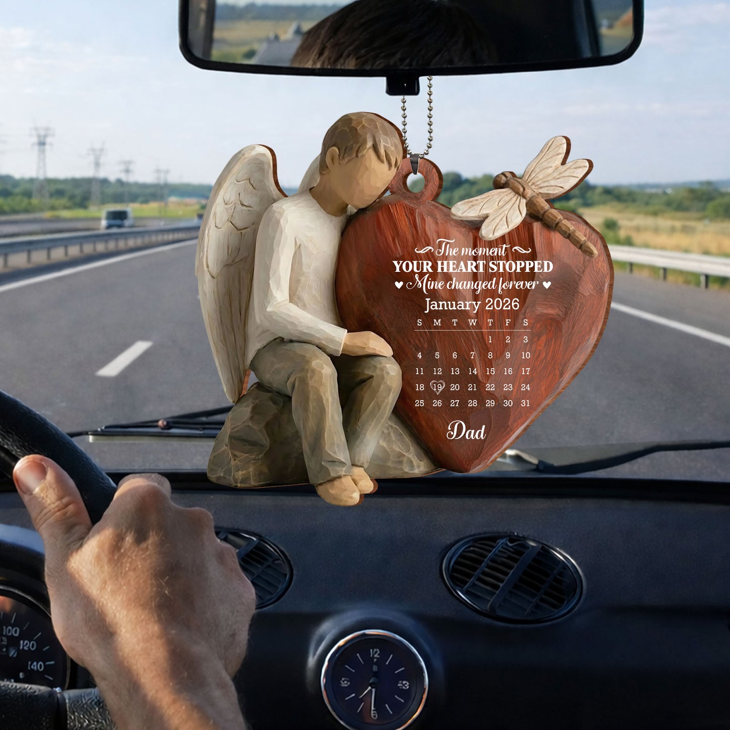 The Moment Your Heart Stopped, Angel And Cardinal Heart Calendar