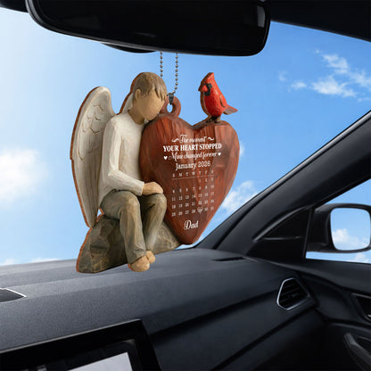 The Moment Your Heart Stopped, Angel And Cardinal Heart Calendar