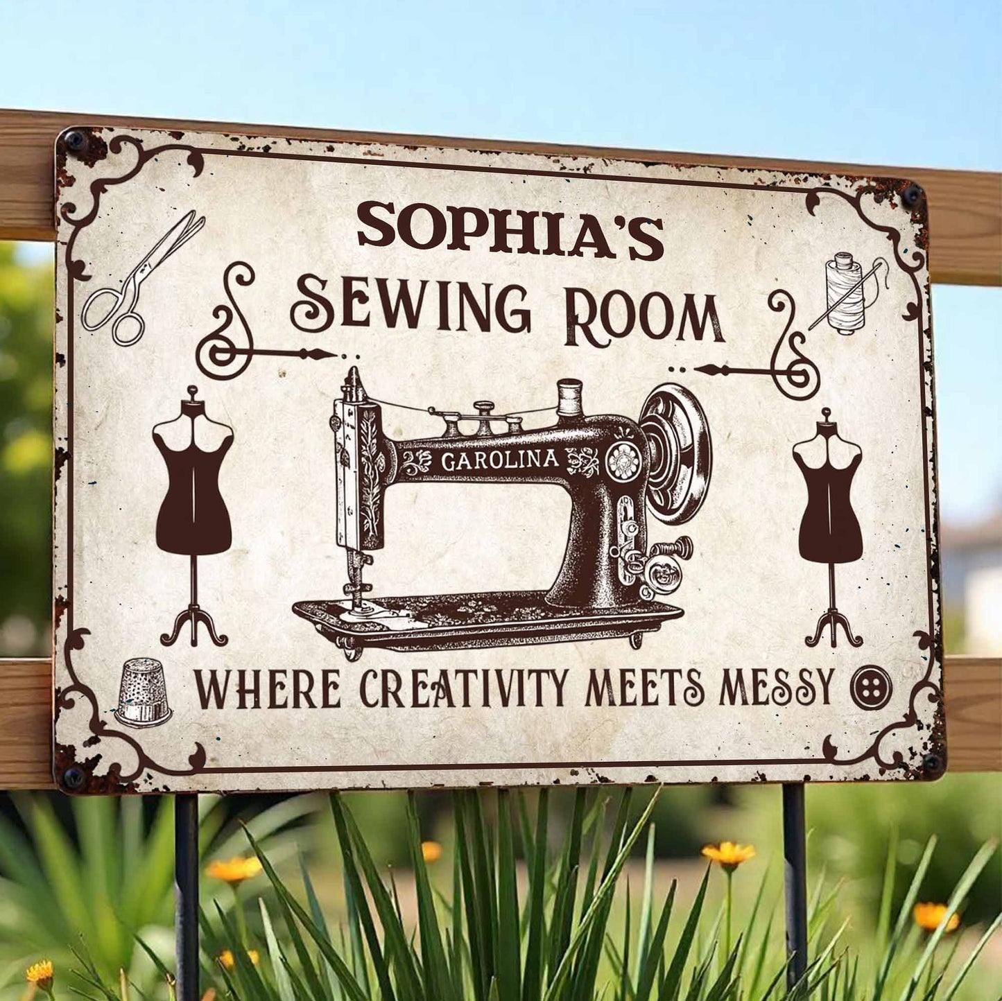 Where Creativity Meets Messy, Sewing Room Essentials