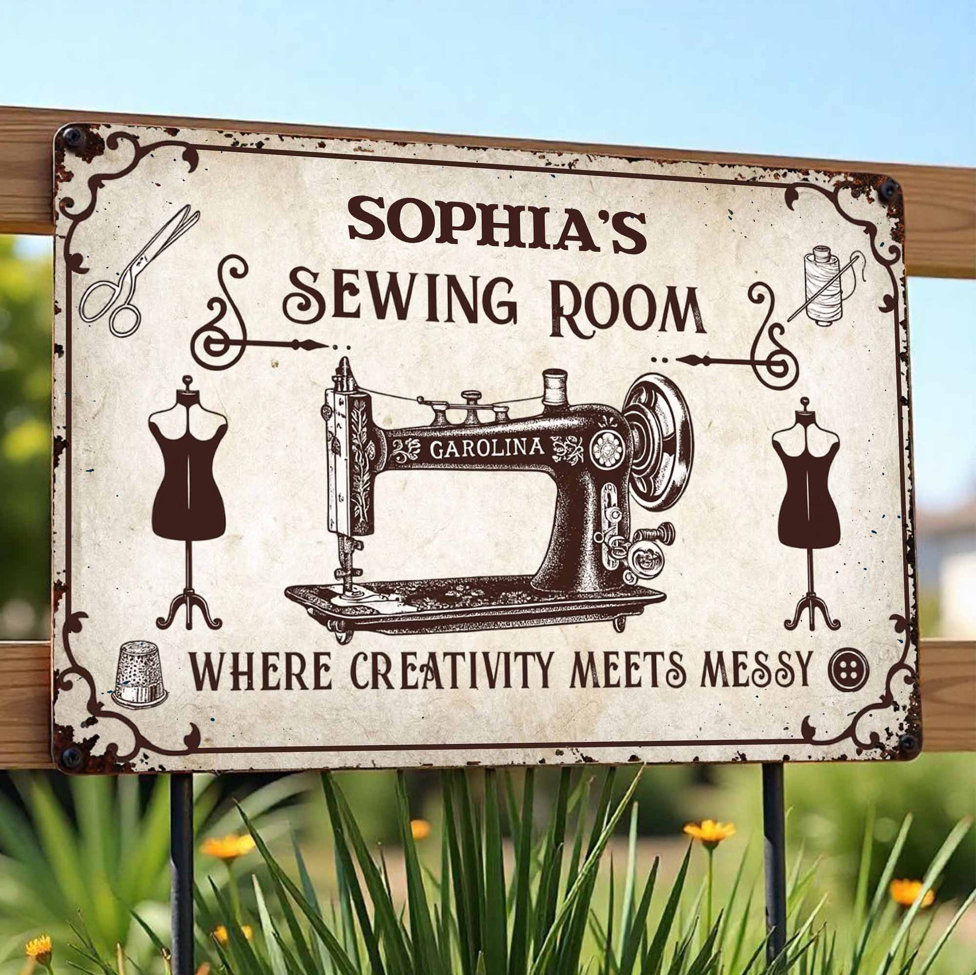Where Creativity Meets Messy, Sewing Room Essentials