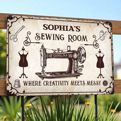 Where Creativity Meets Messy, Sewing Room Essentials