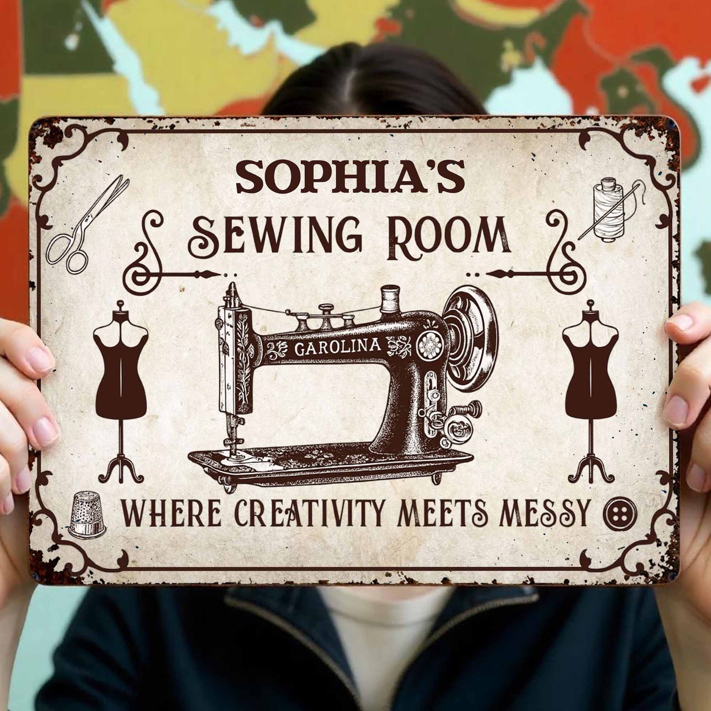 Where Creativity Meets Messy, Sewing Room Essentials