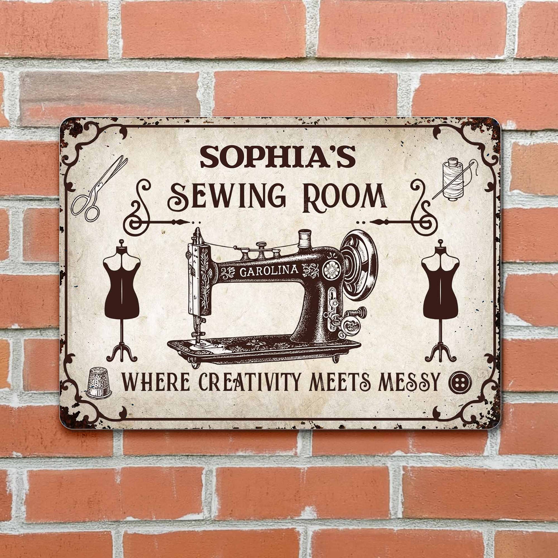 Where Creativity Meets Messy, Sewing Room Essentials