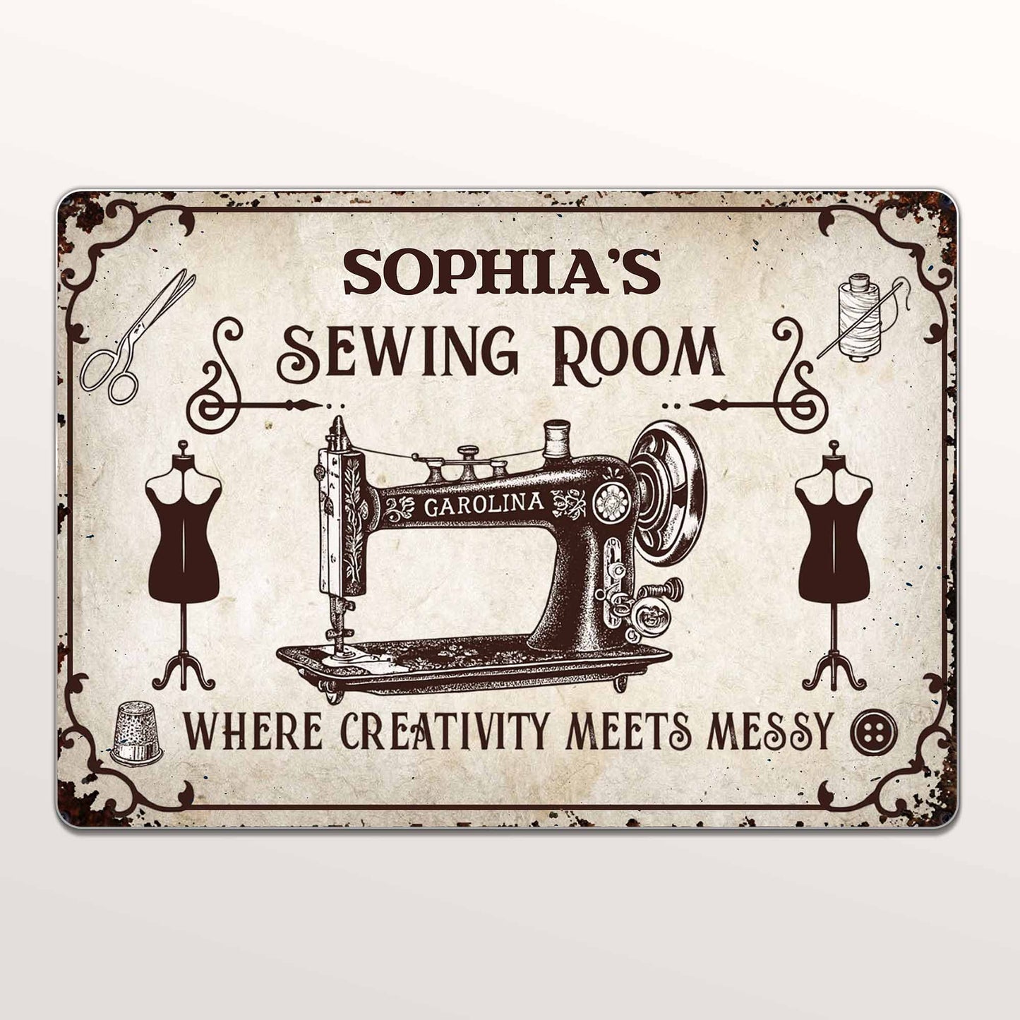 Where Creativity Meets Messy, Sewing Room Essentials