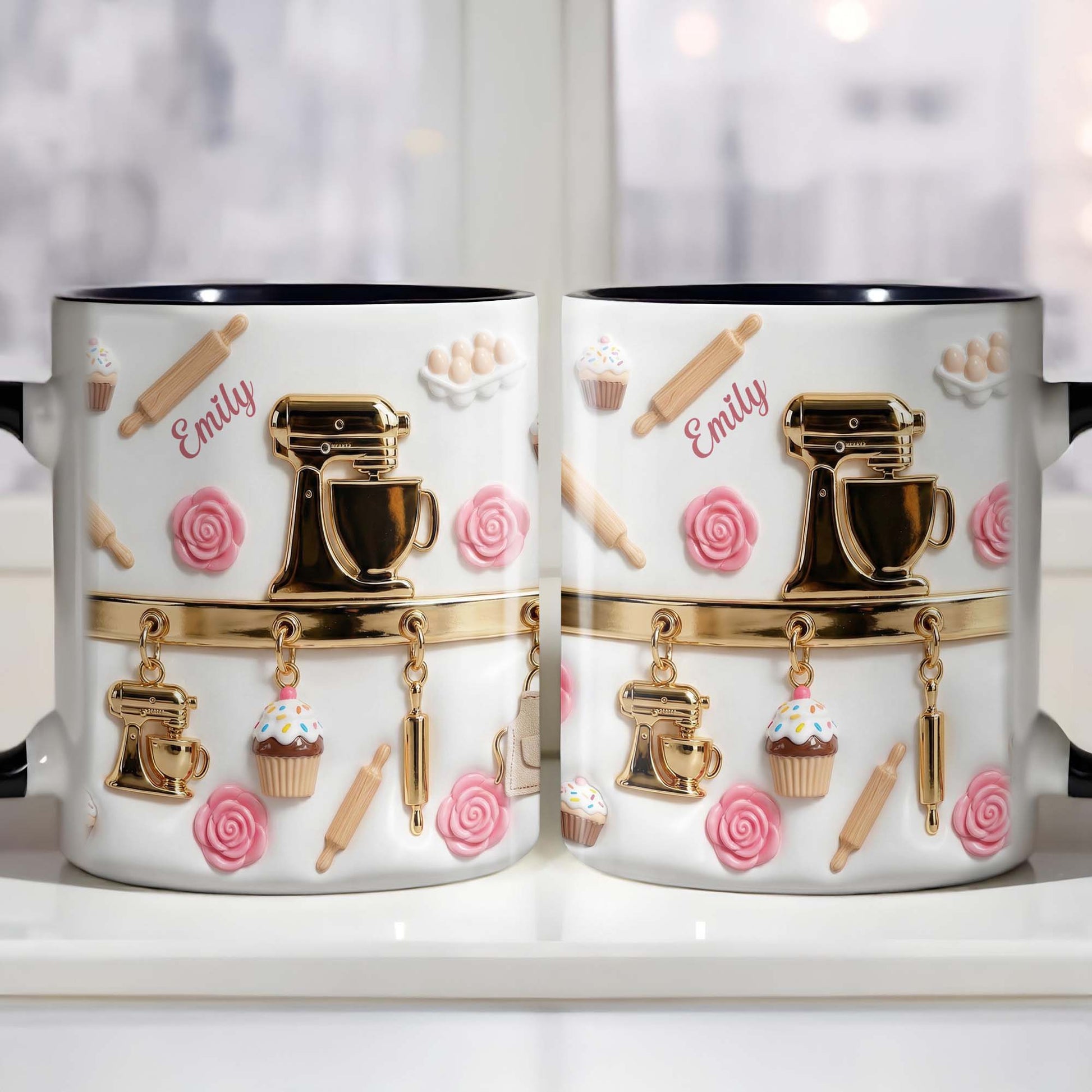 For Those Who Delight In Baking, Mixer, Cupcake, Whisk