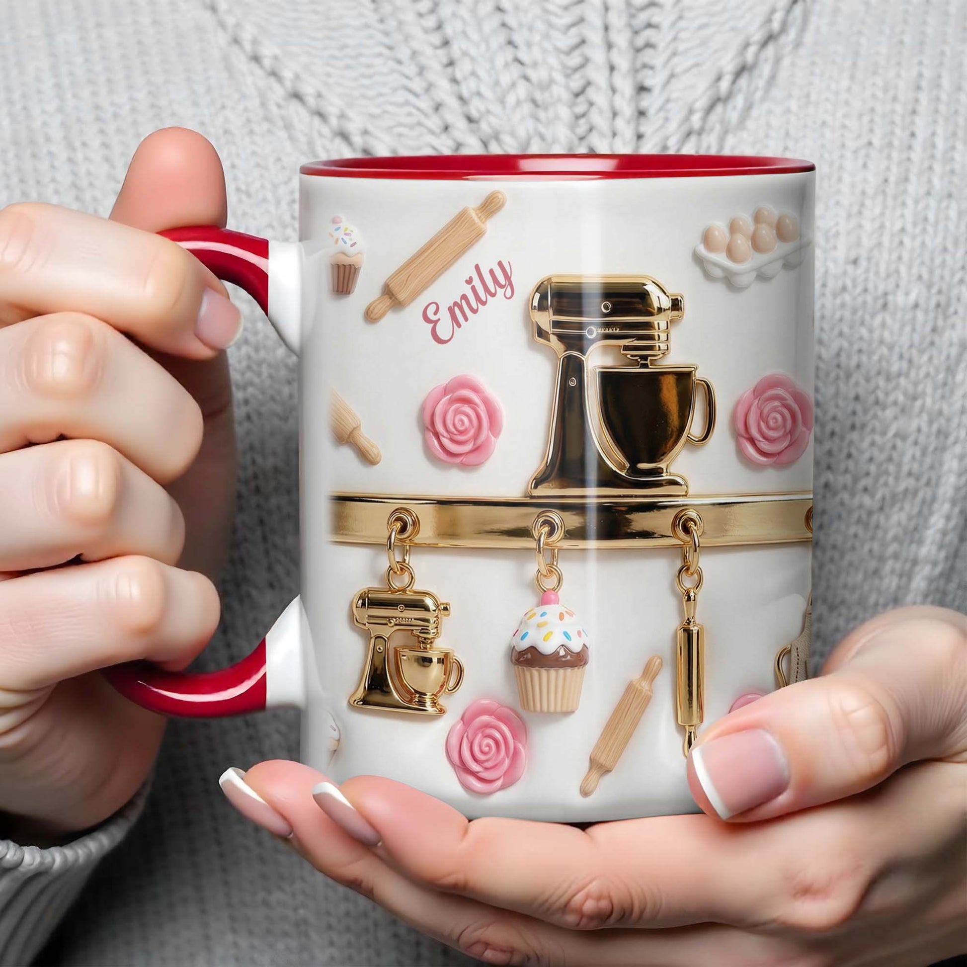 For Those Who Delight In Baking, Mixer, Cupcake, Whisk