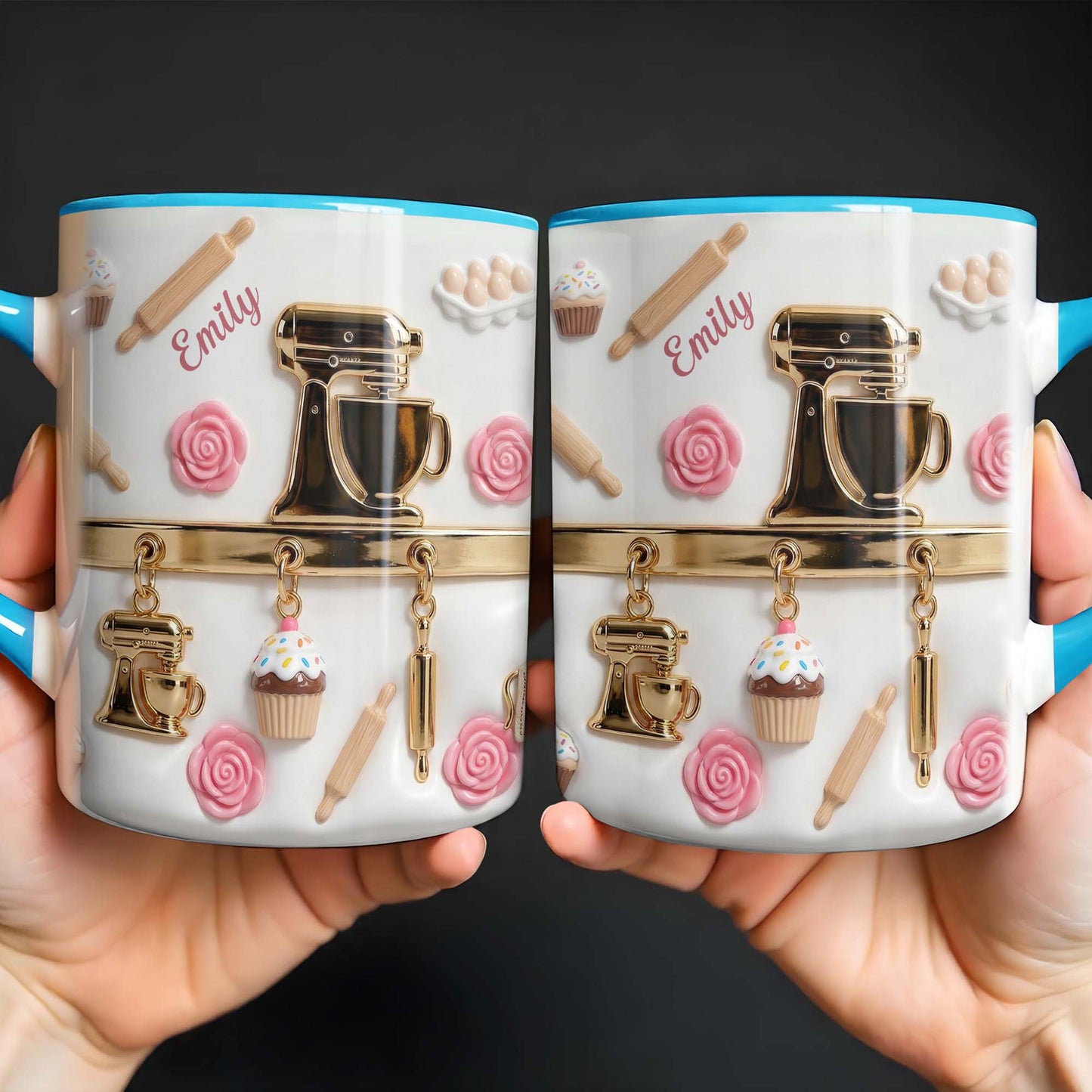 For Those Who Delight In Baking, Mixer, Cupcake, Whisk