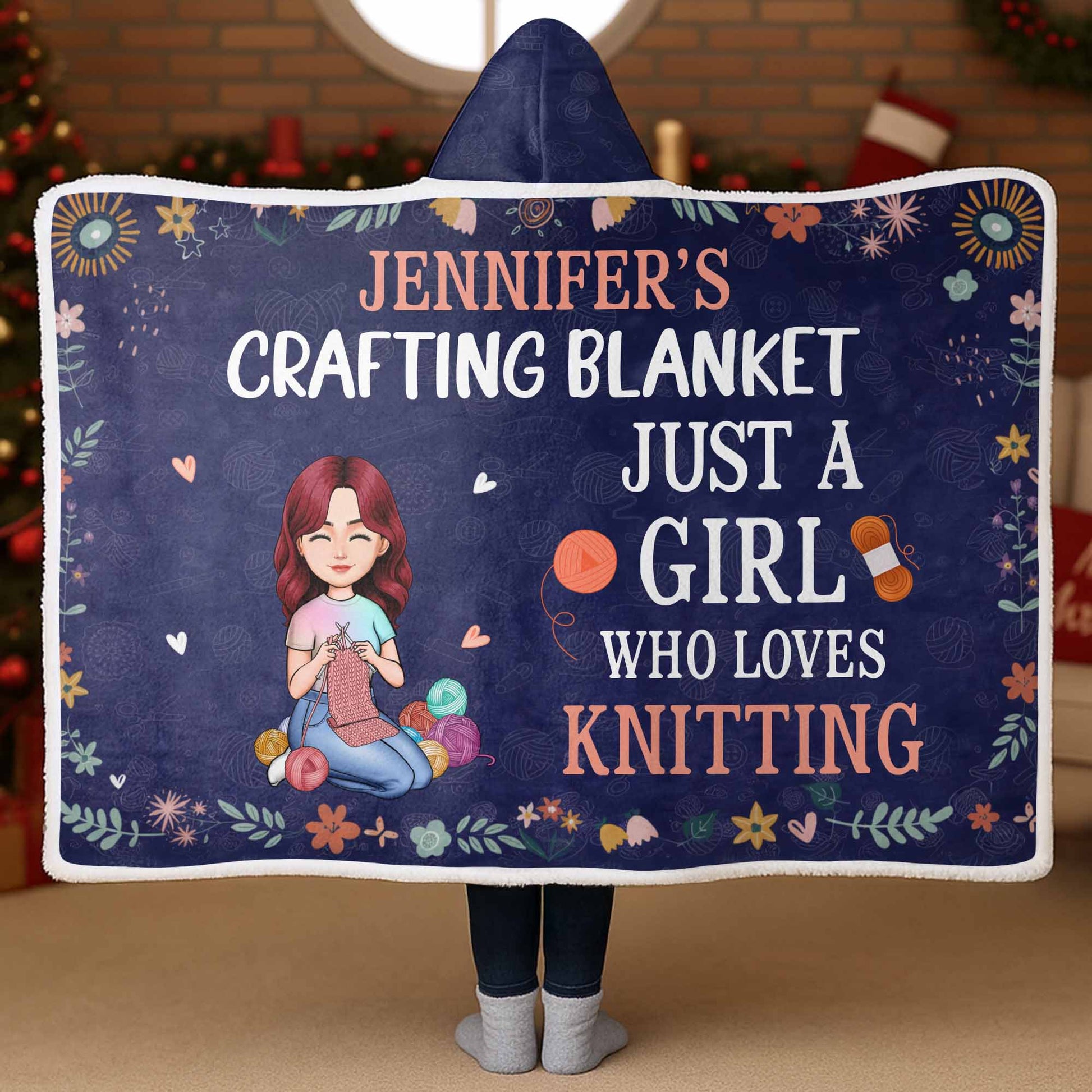 Just A Girl Who Loves Knitting