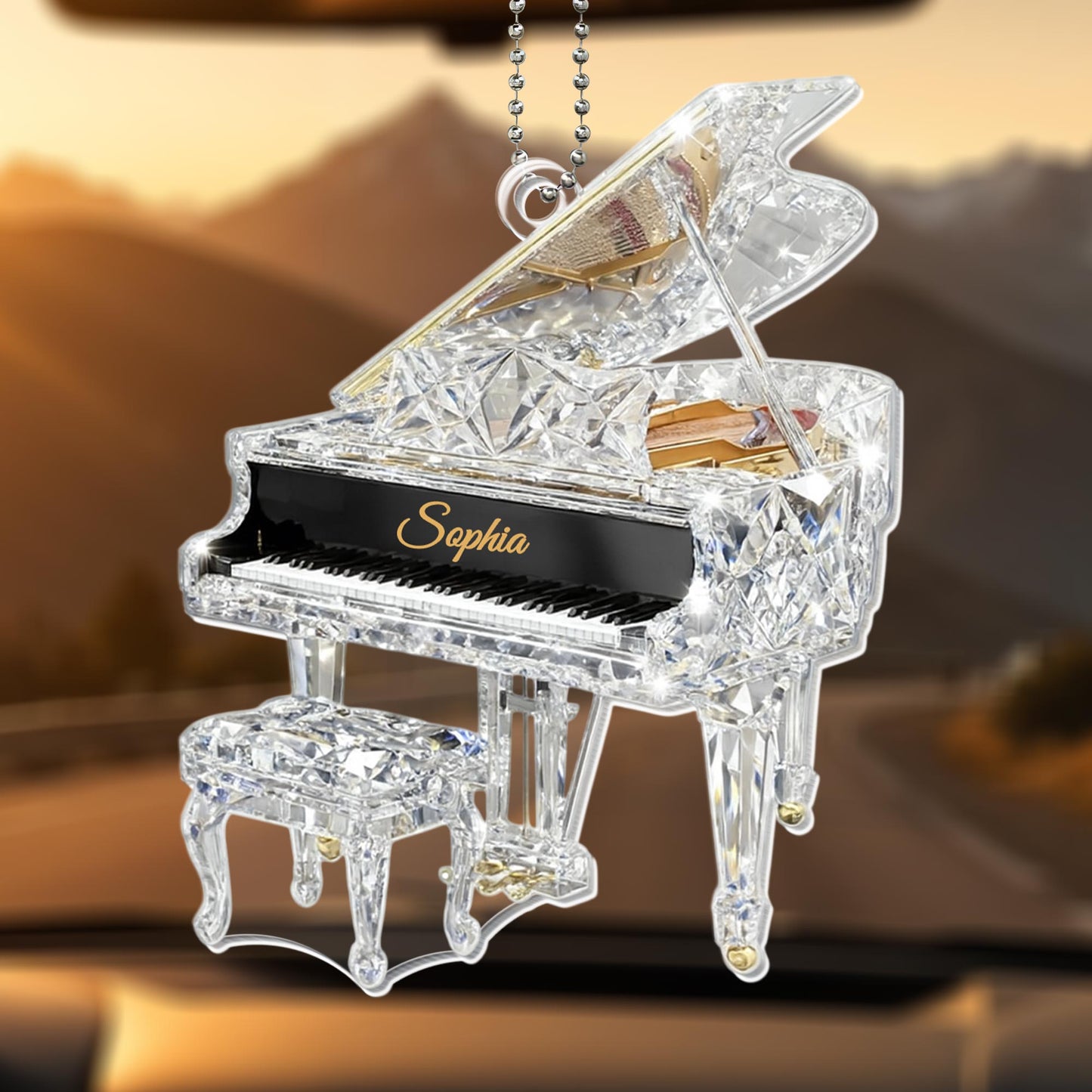 Celebrate Your Love For Music With This Personalized Piano