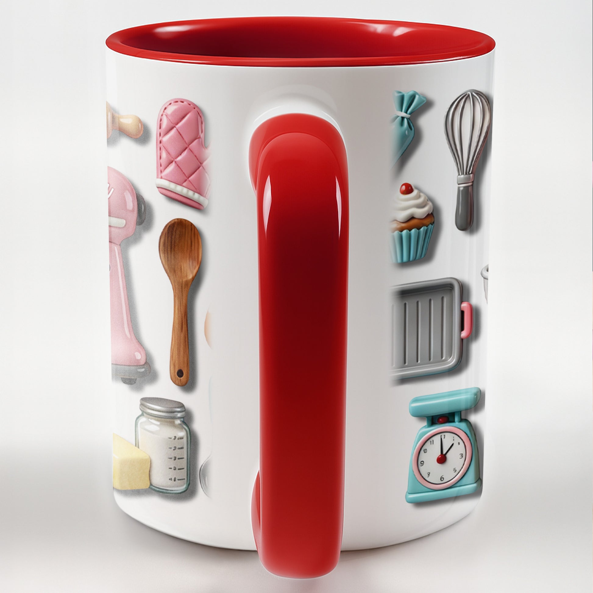 For The Love Of Baking, Mixer And Kitchen Tools Design