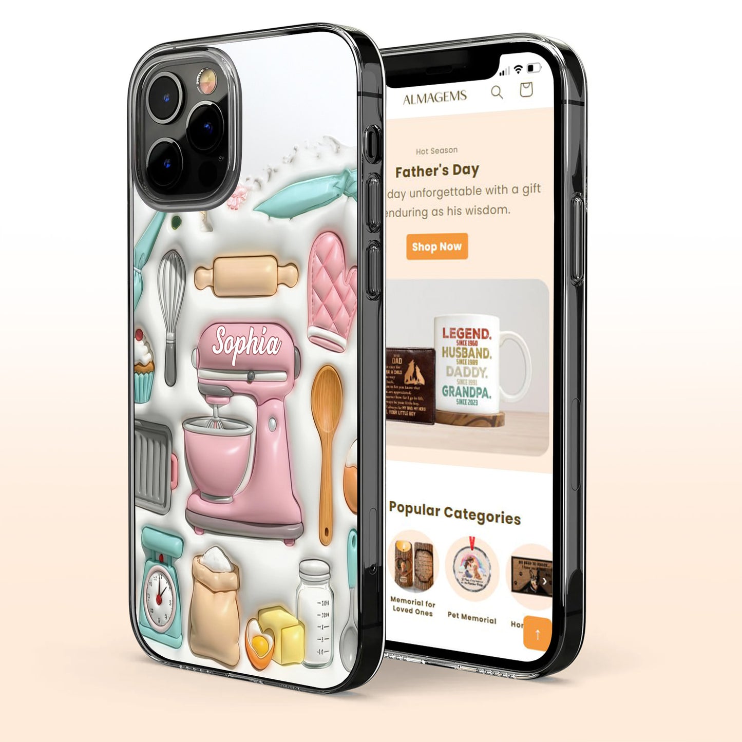Customize Kitchen Essentials Phone Case